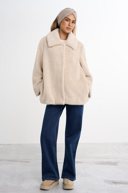 Courchevel Faux Fur Jacket