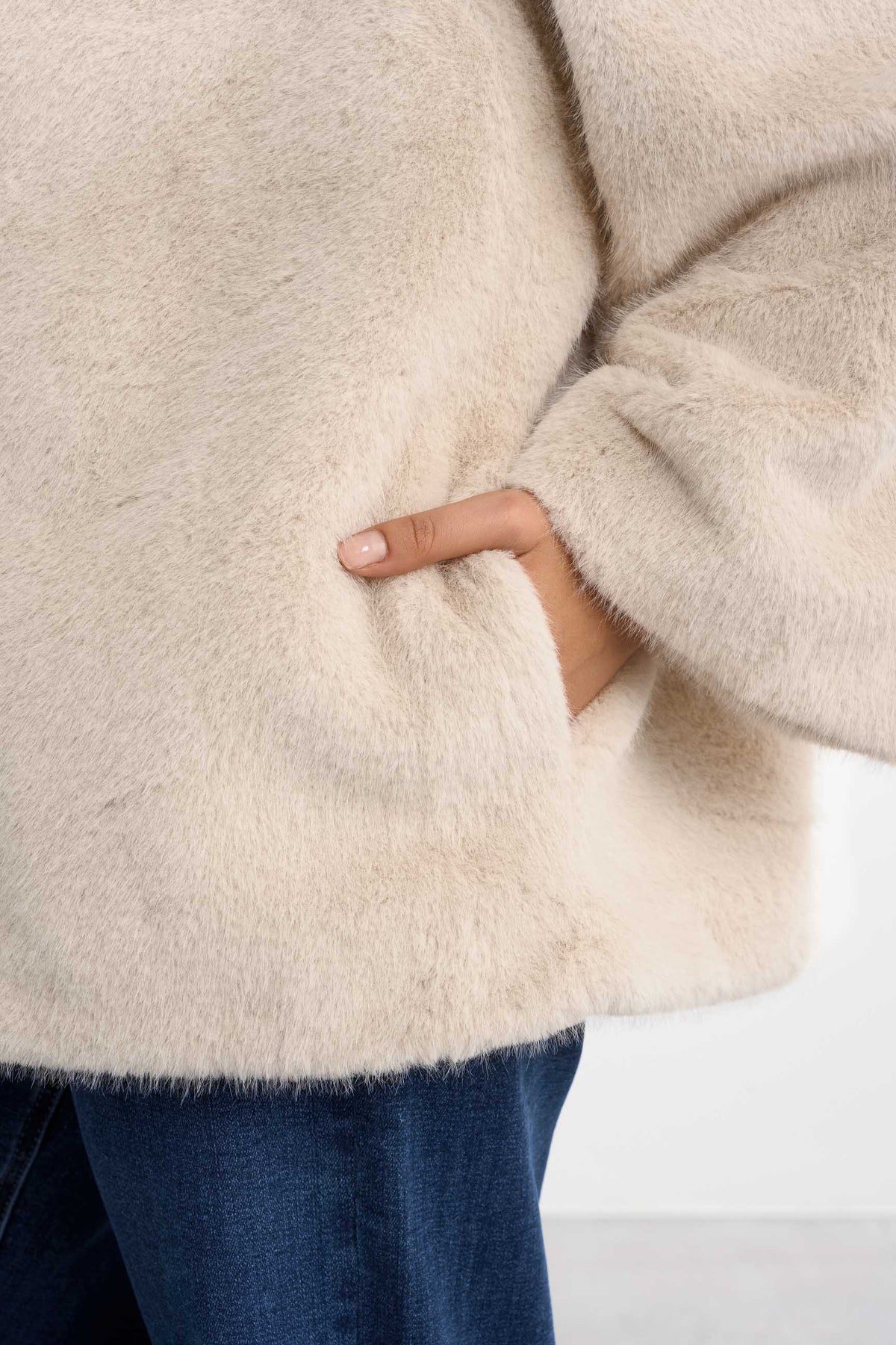 Courchevel Faux Fur Jacket