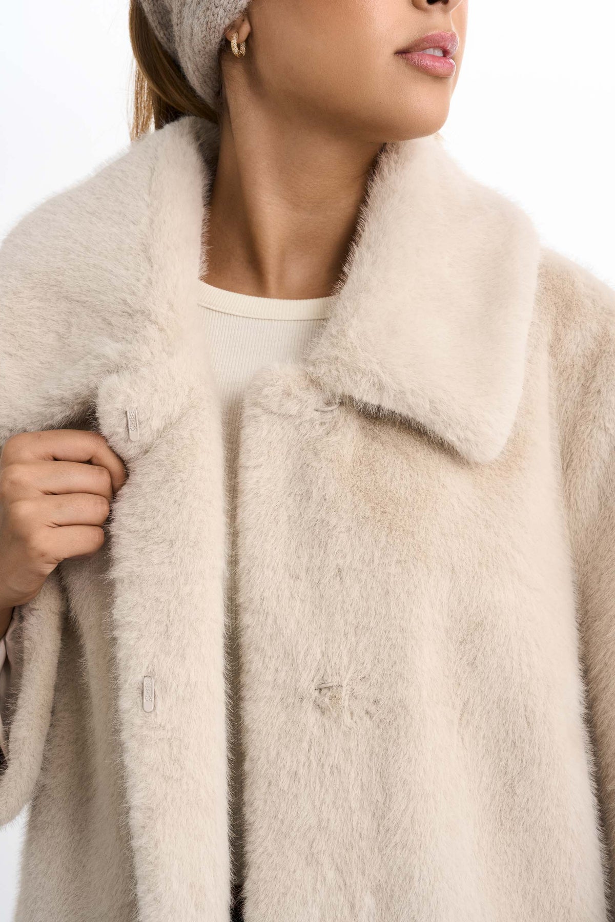 Courchevel Faux Fur Jacket