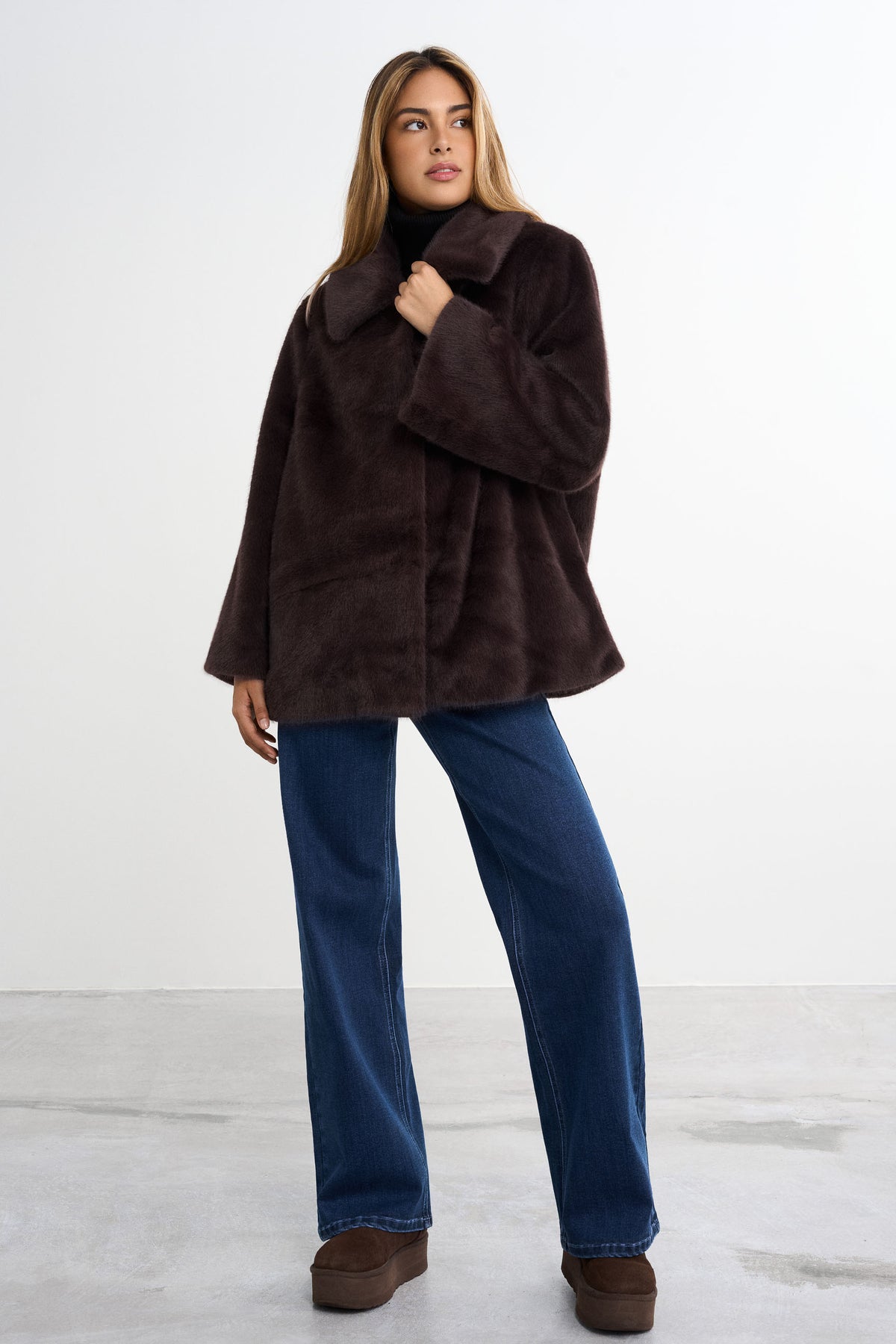Courchevel Faux Fur Jacket