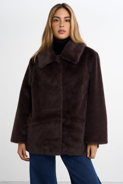 Courchevel Faux Fur Jacket