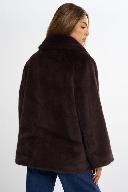 Courchevel Faux Fur Jacket