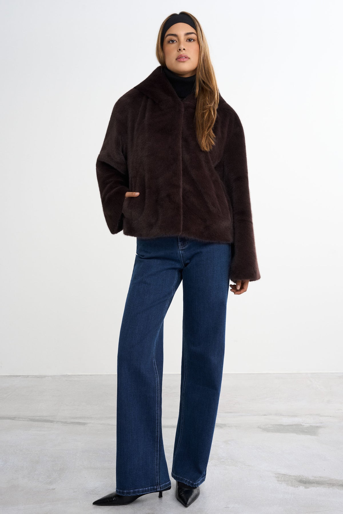 Faux Fur Jacket