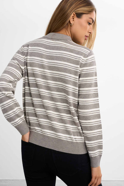 Knitted Pique Sweater