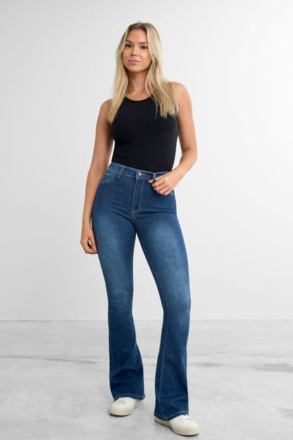 Flare Jeans V2 - for dame - Famme - Jeans
