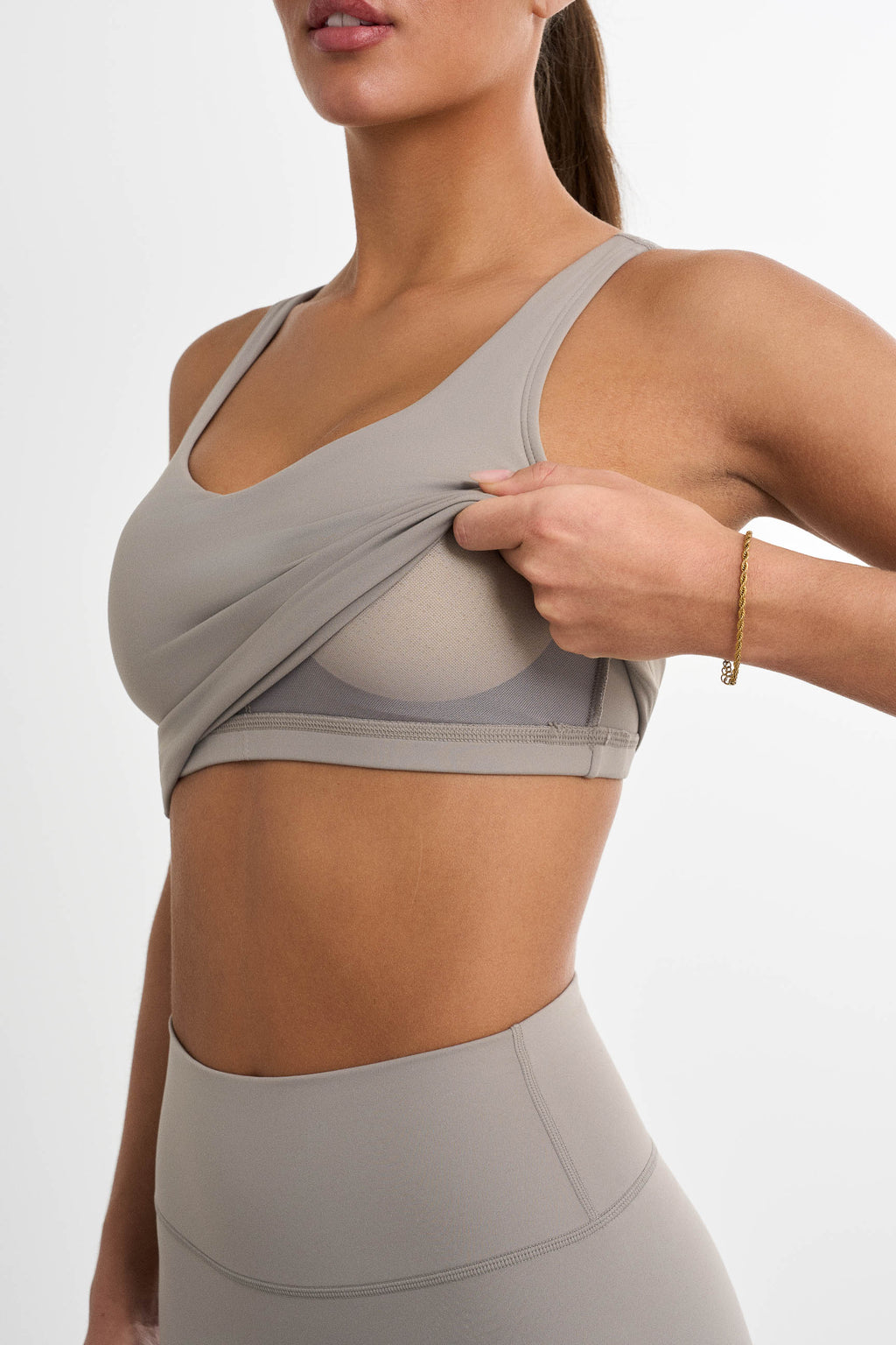 Softy Crop Top - for dame - Famme - Sports Bra