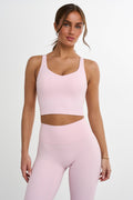 Softy Crop Top - for dame - Famme - Sports Bra